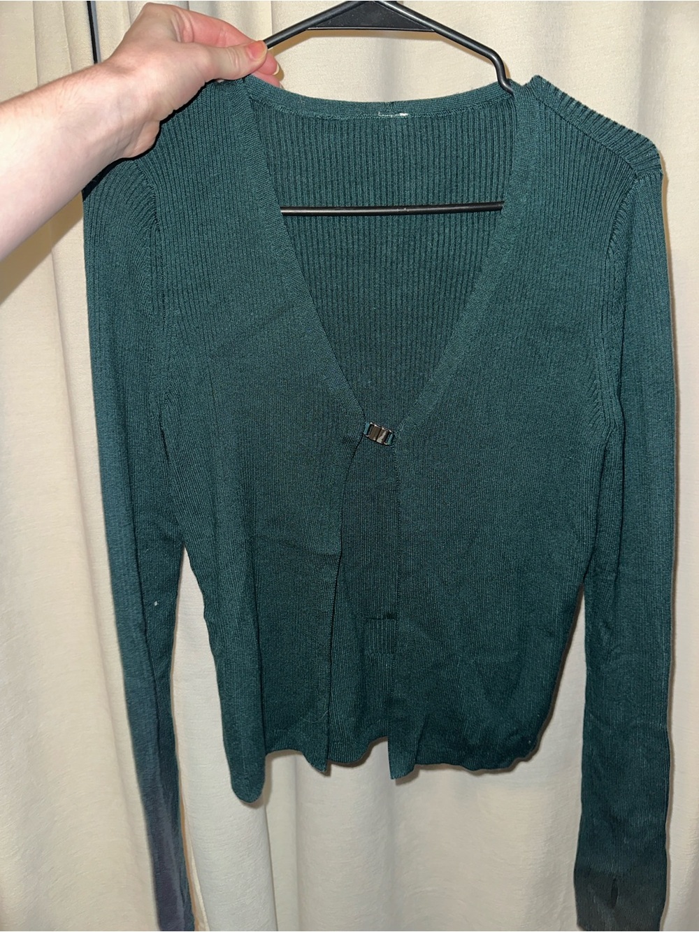 Alo Yoga Salana Clasp Sweater Winter Ivy Size Small